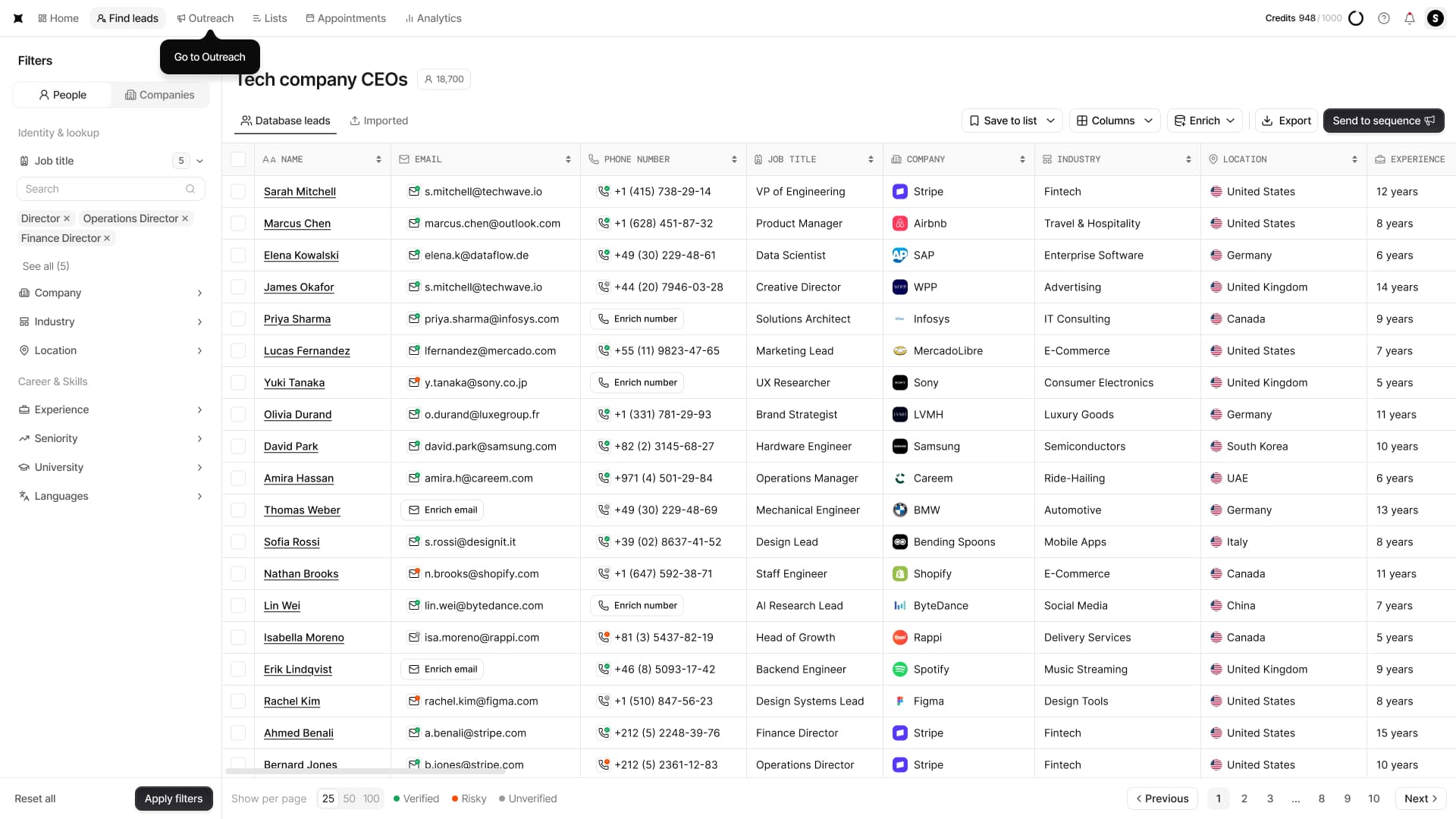 Post-task screen that introduces the next feature